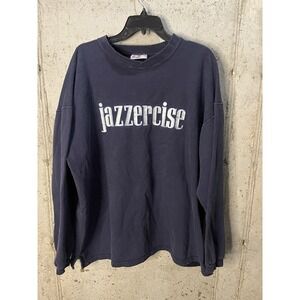 90s vintage Jazzercise Women Bodywear sweatshirt size XL